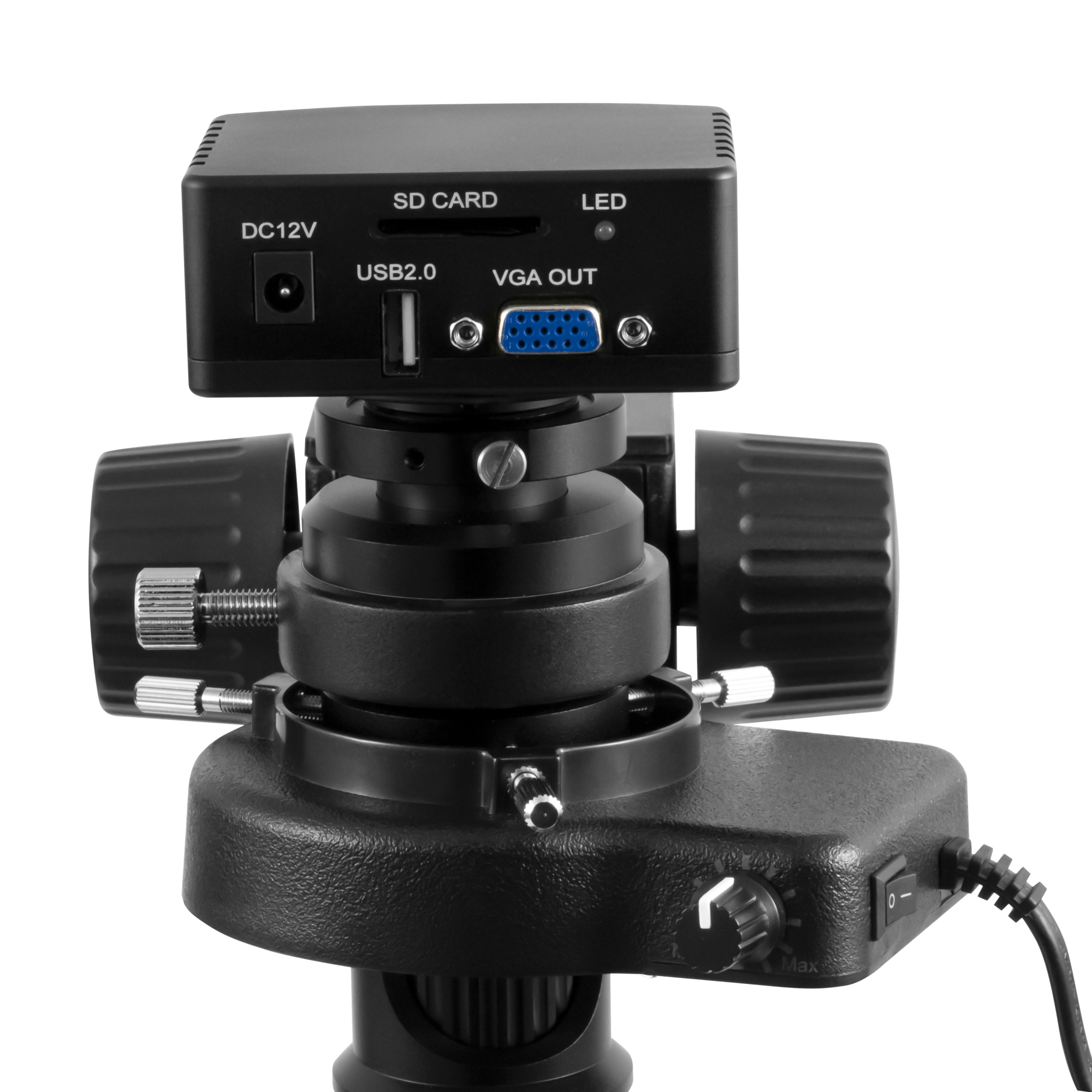 PCE 3D Digital Microscope — VGA Connection, User Interface, Model# PCE-IDM 3D